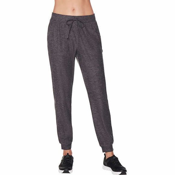 Skechers Ladies' Brushed Jogger Black - Picture 1 of 7